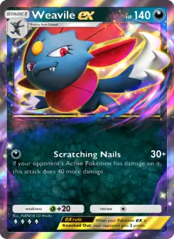 Weavile ex 099/140