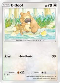 Bidoof 064/72