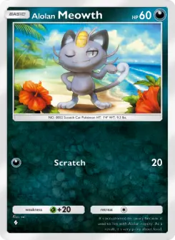 Alolan Meowth 108/155