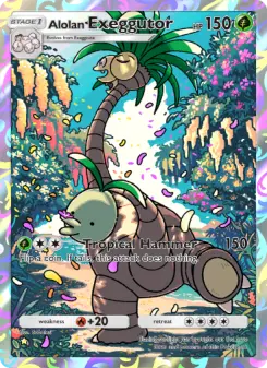 Alolan Exeggutor 156/155