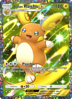 Alolan Raichu ex 185/155