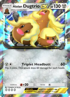 Alolan Dugtrio ex 047/69