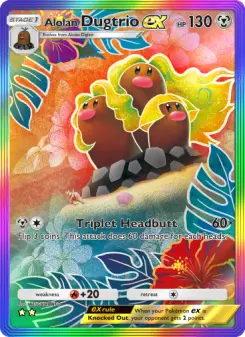 Alolan Dugtrio ex 087/69