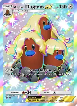 Alolan Dugtrio ex 325/226