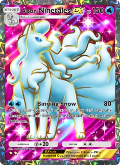 Alolan Ninetales ex 182/155