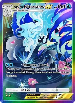 Alolan Ninetales ex 196/155