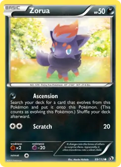 Zorua 89/113