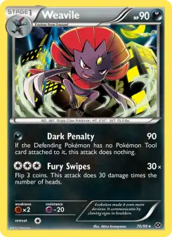 Weavile 70/99
