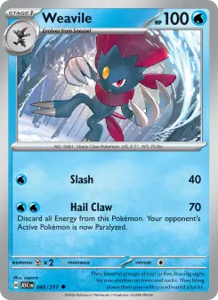 Weavile 045/217