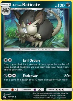 Alolan Raticate 77/149