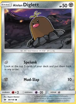 Alolan Diglett 86/149
