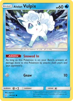 Alolan Vulpix 39/236