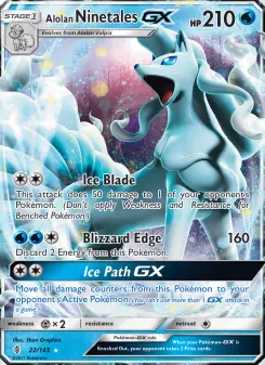 Alolan Ninetales GX 22/145