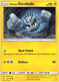 Alolan Geodude 40/145