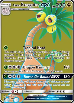 Alolan Exeggutor GX 107/111