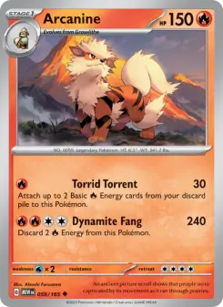Arcanine 059/165