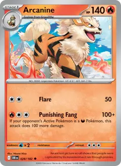 Arcanine 028/182