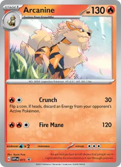 Arcanine 011/0