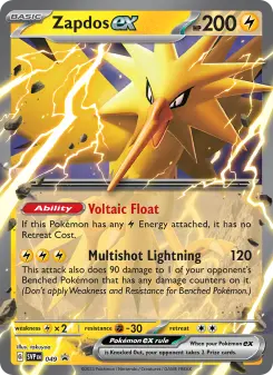 Zapdos ex 049/0