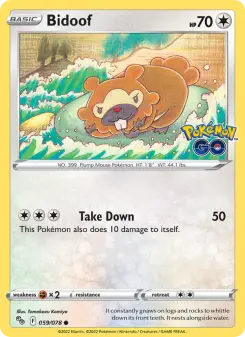Bidoof 059/78