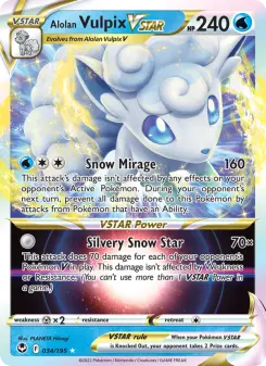 Alolan Vulpix VSTAR 034/195