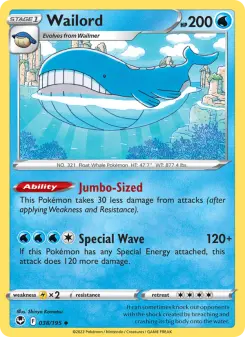 Wailord 038/195