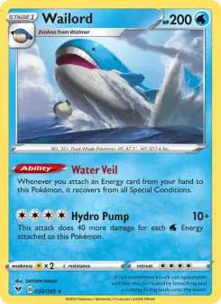 Wailord 32/185