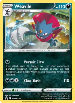 Weavile SWSH246/107