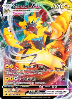 Zeraora VMAX SWSH264/107