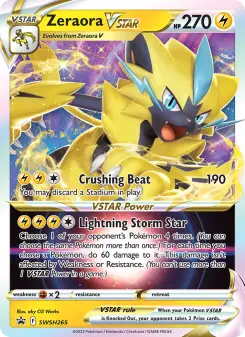 Zeraora VSTAR SWSH265/107