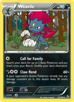 Weavile 52/106