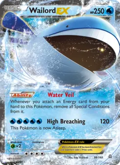 Wailord EX 38/160